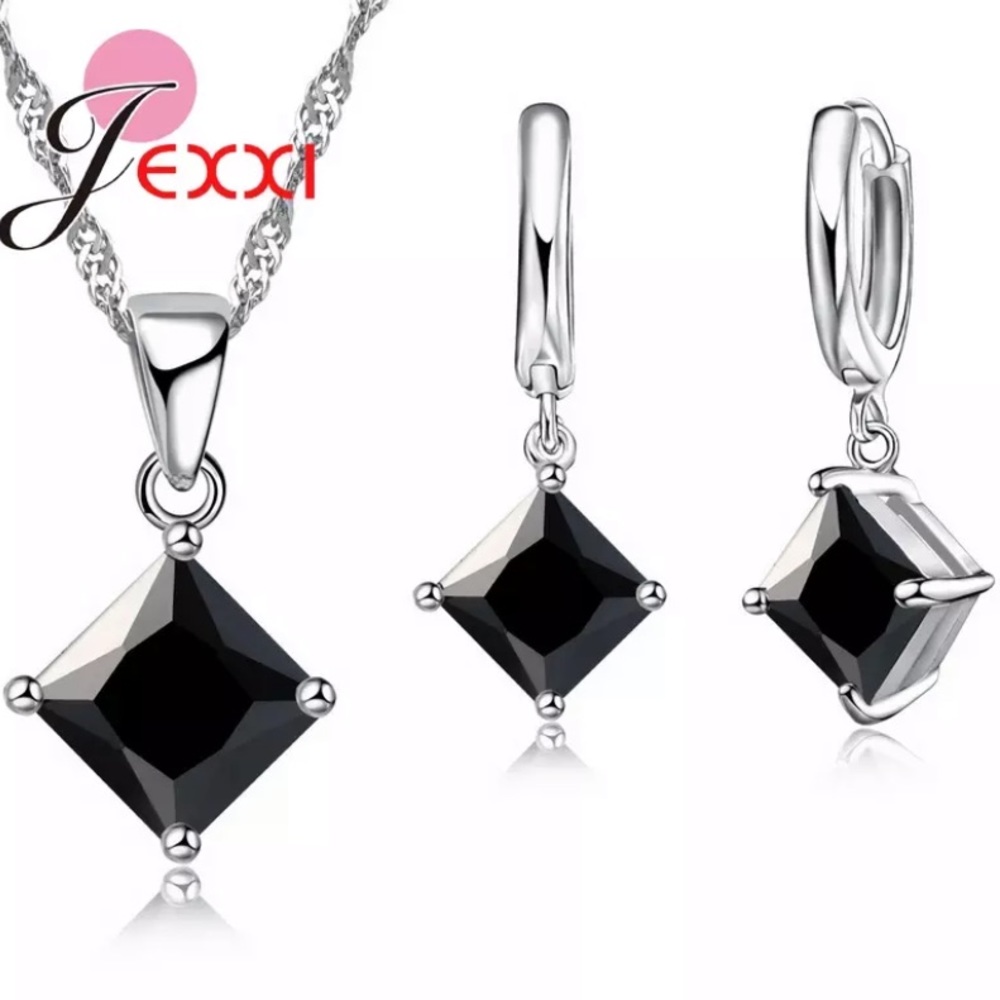 COPY - Silver set necklace and earrings